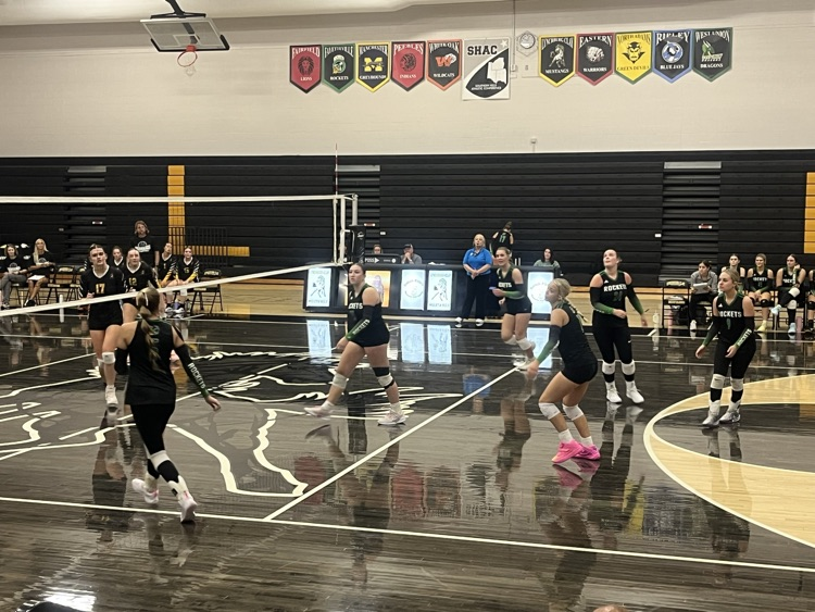 varsity Lady Rockets at Lynchburg