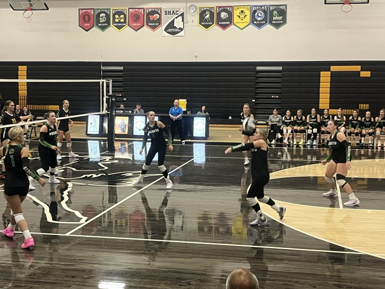 varsity Lady Rockets at Lynchburg