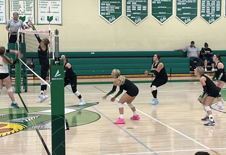 varsity Lady Rockets versus St. Bernard