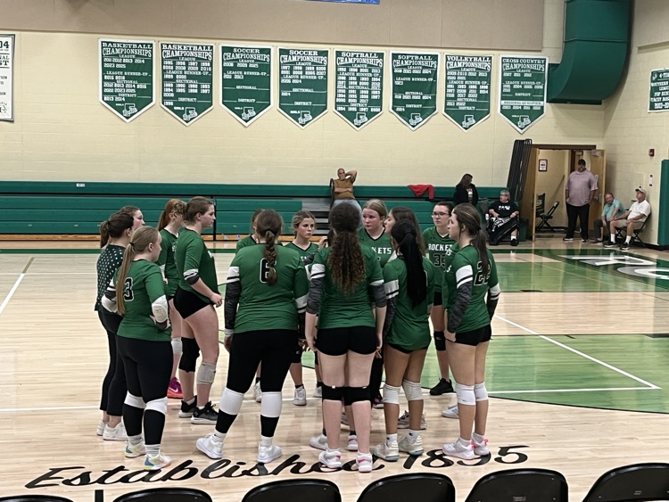 JV volleyball Lady Rockets