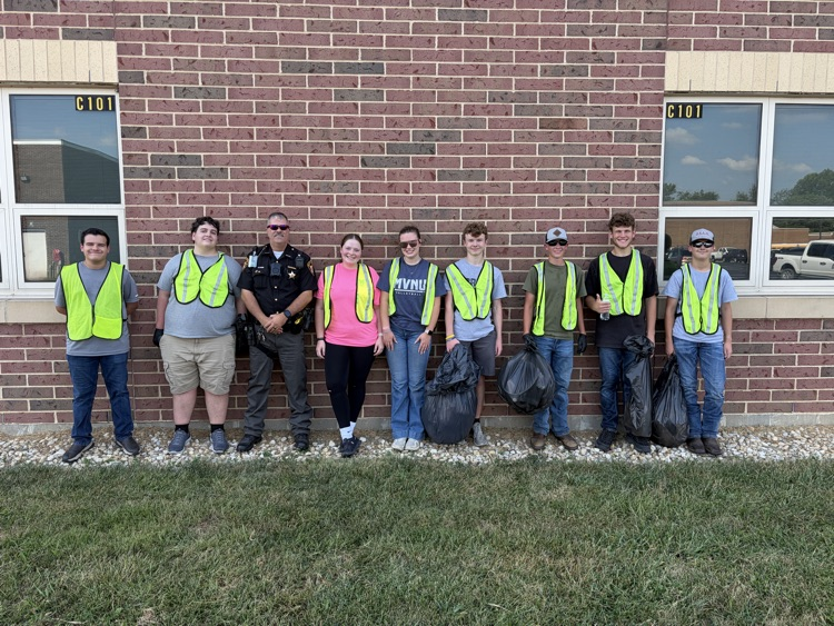 The group after the activity