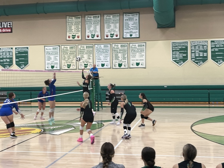 varsity Lady Rockets versus Williamsburg
