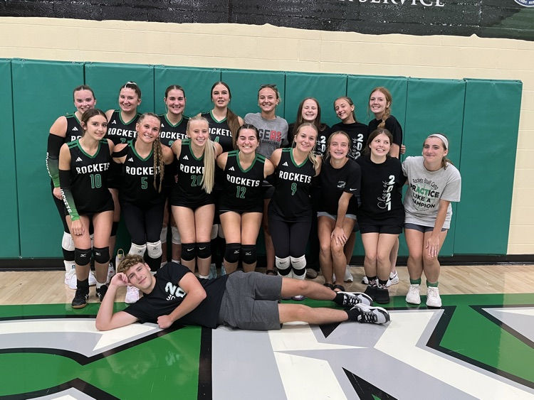 class of 27 senior fan night volleyball