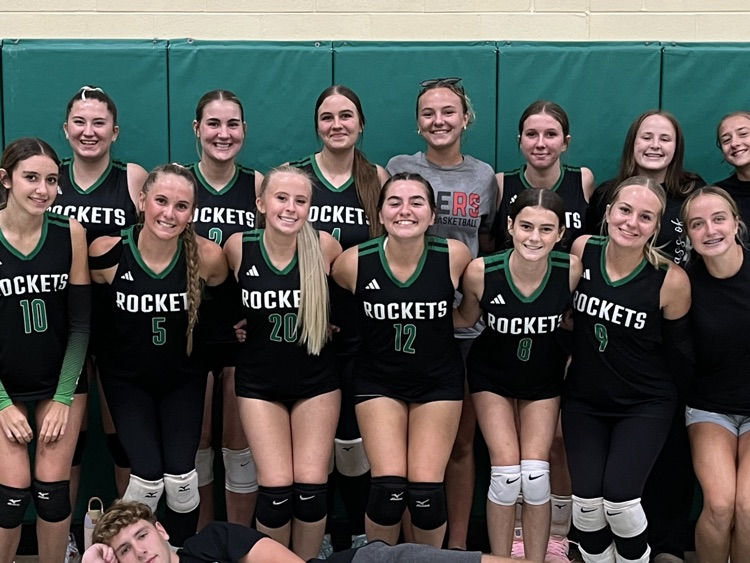class of 27 senior fan night volleyball