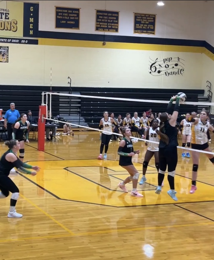varsity lady rockets at Gtown 