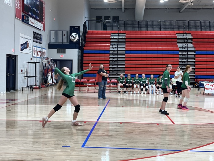 JV volleyball at Peebles