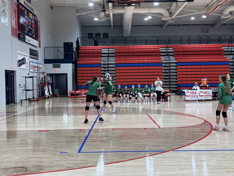 JV volleyball at Peebles