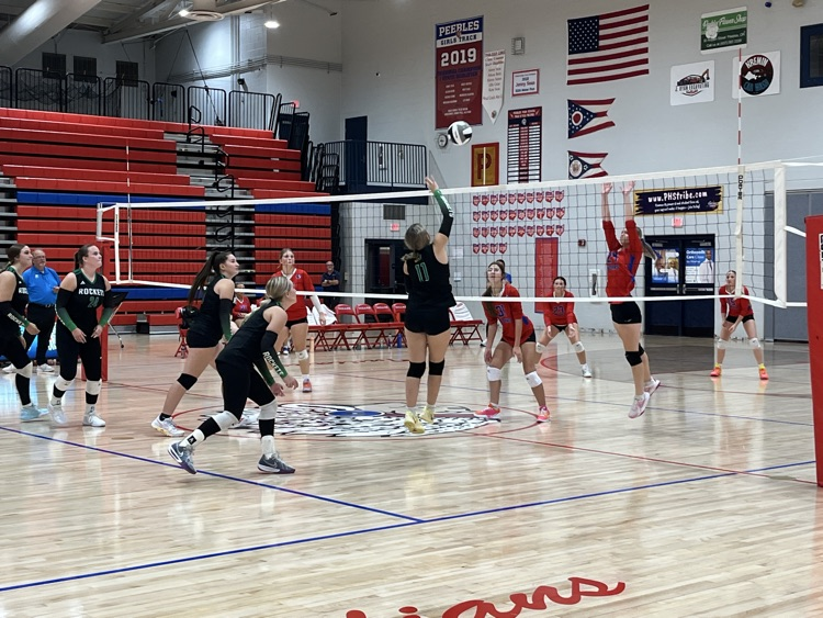 varsity lady Rocket’s Volleyball at peoples