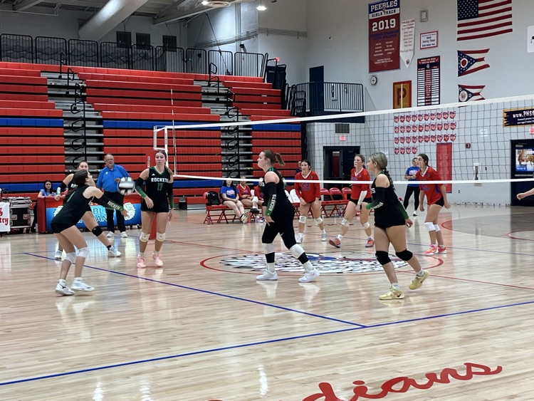 varsity lady Rocket’s Volleyball at peoples
