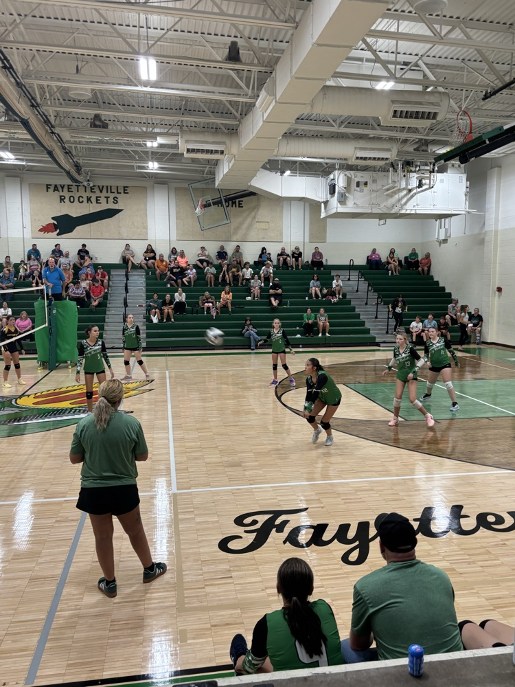 Lady rocket volleyball