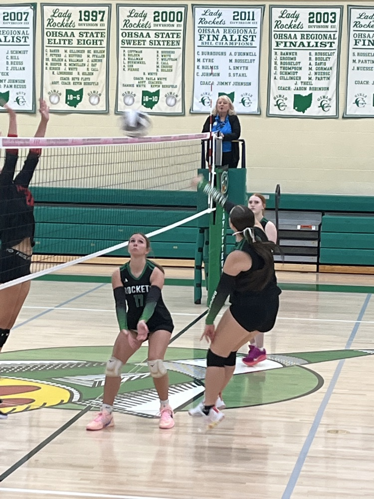 Varsity Lady Rockets versus Eastern