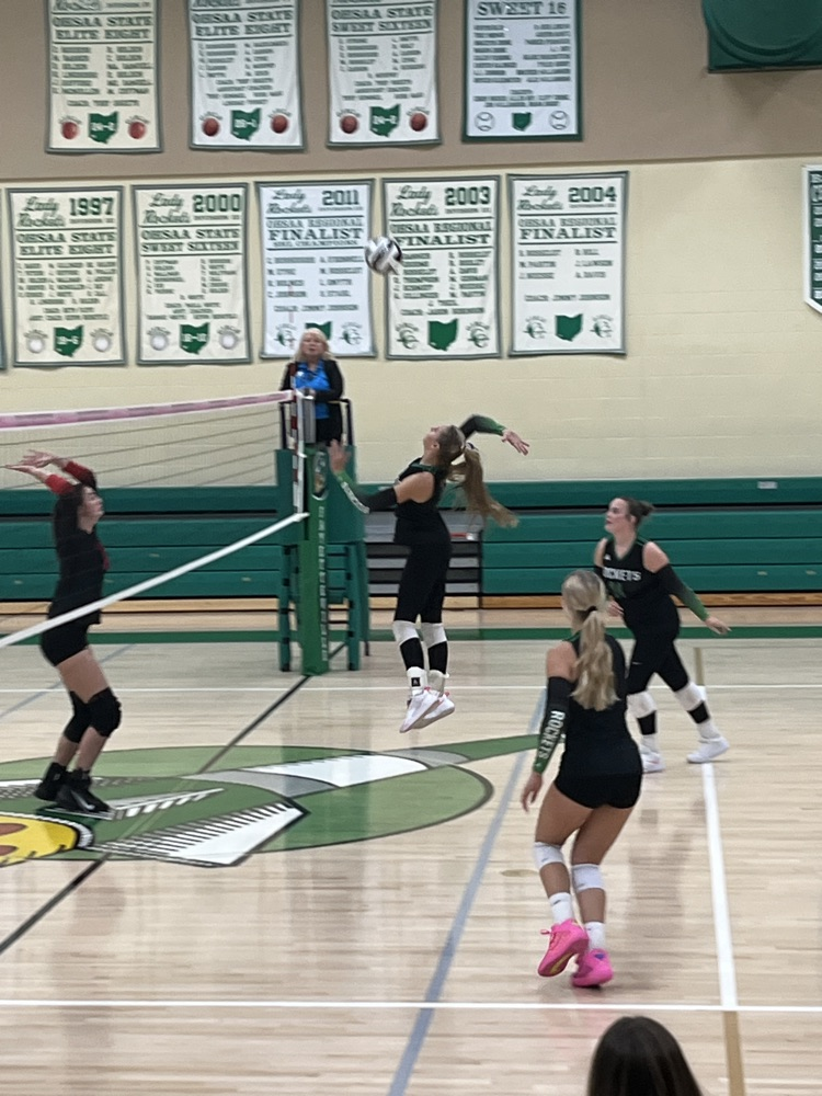 Varsity Lady Rockets versus Eastern