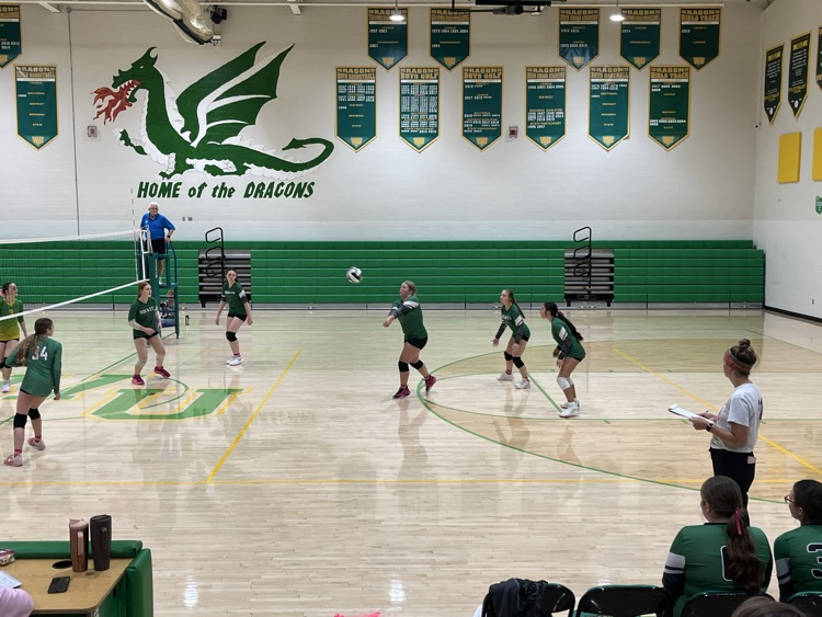 JV  volleyball at west Union