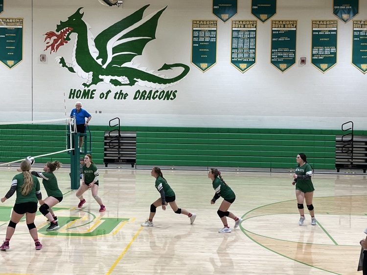JV  volleyball at west Union