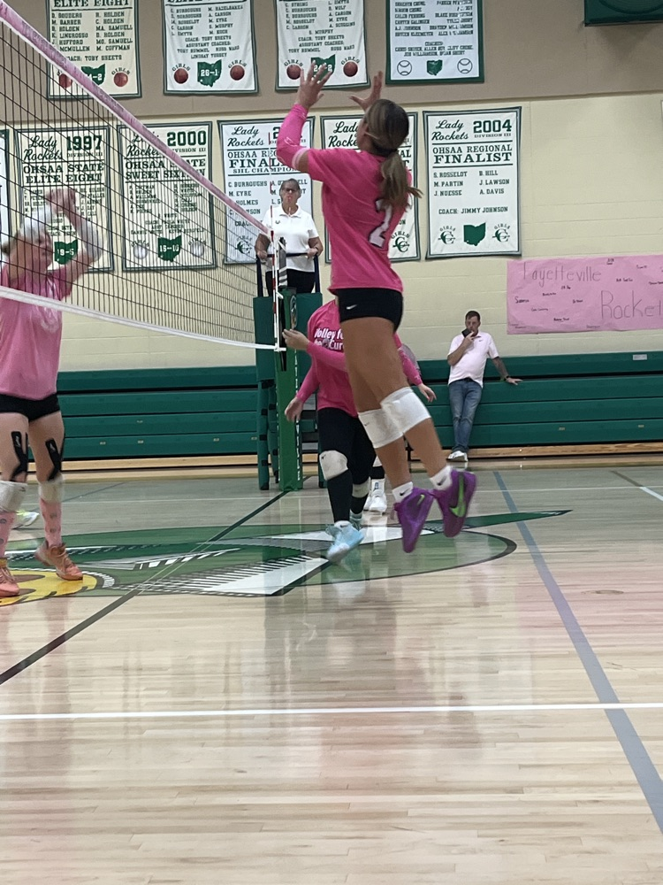 lady Rockets Volleyball 10/12