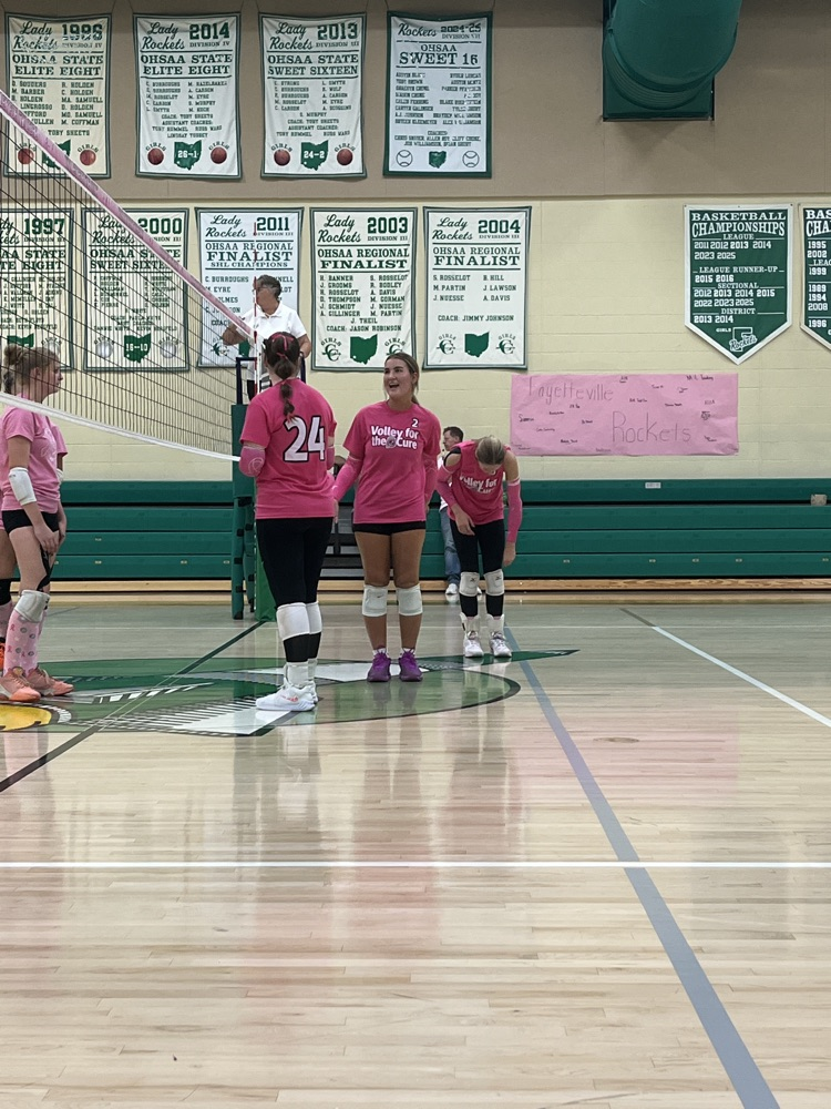 lady Rockets Volleyball 10/12