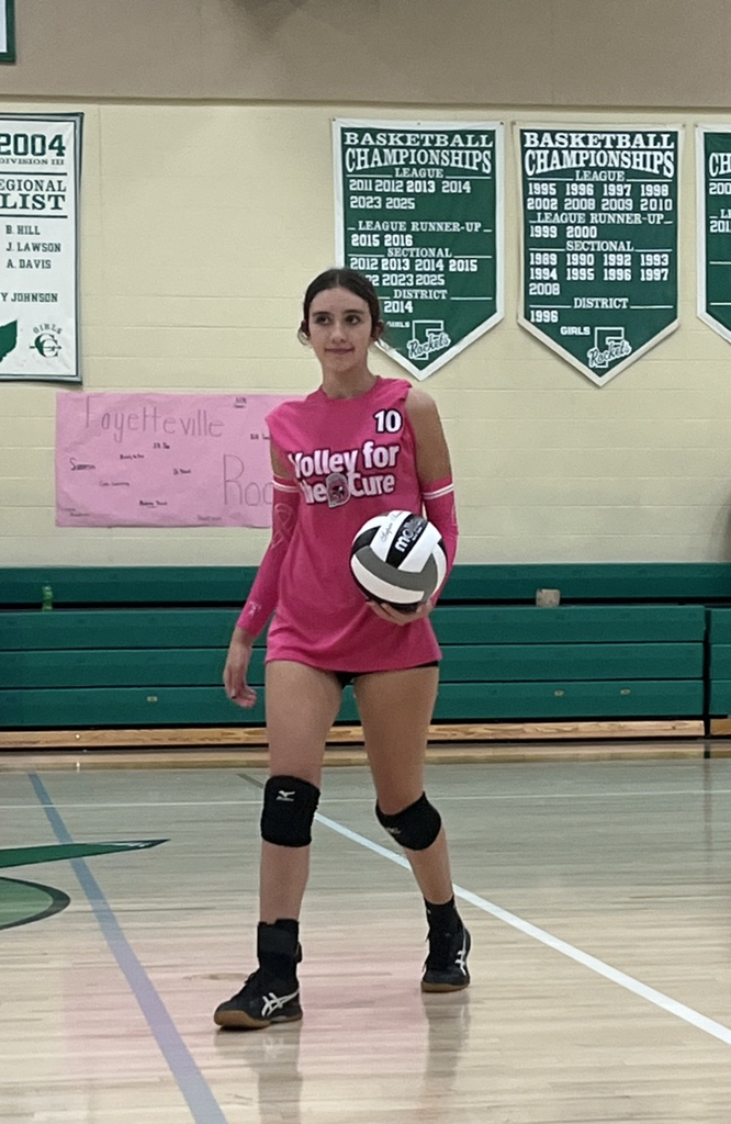lady Rockets Volleyball 10/12