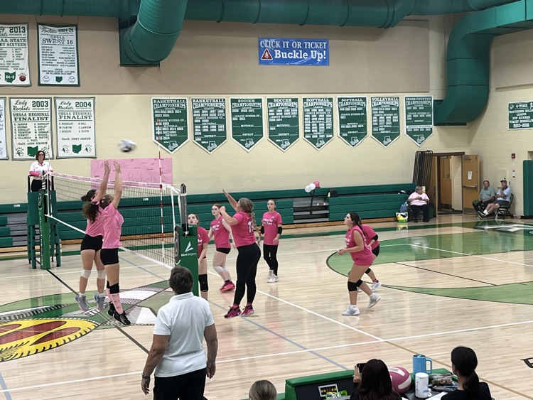JV lady rockets vs Whiteoak