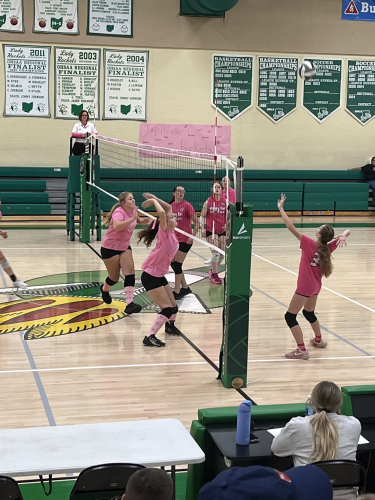 JV lady rockets vs Whiteoak