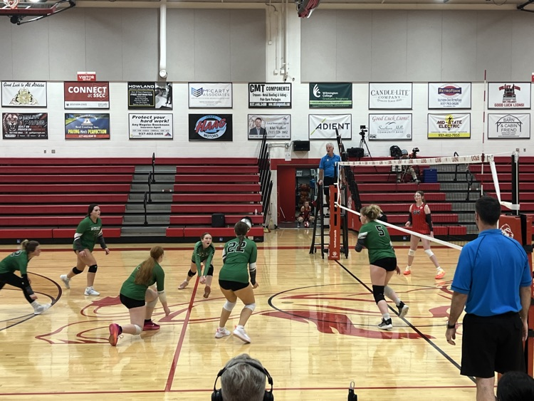 JV volleyball at Fairfield