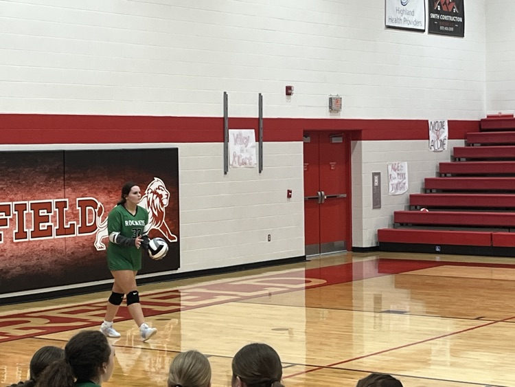 JV volleyball at Fairfield