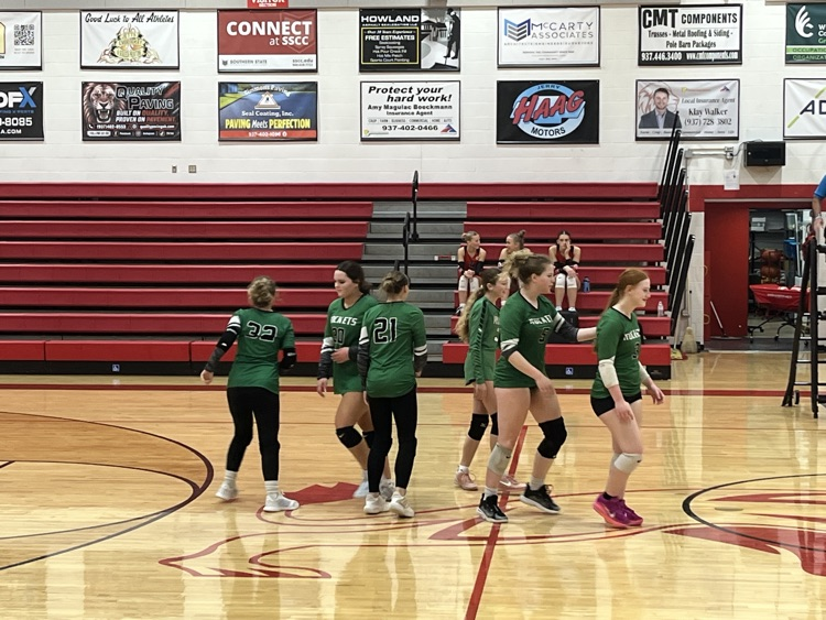 JV volleyball at Fairfield