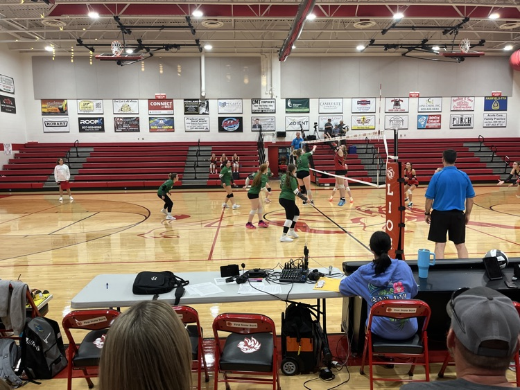 JV volleyball at Fairfield