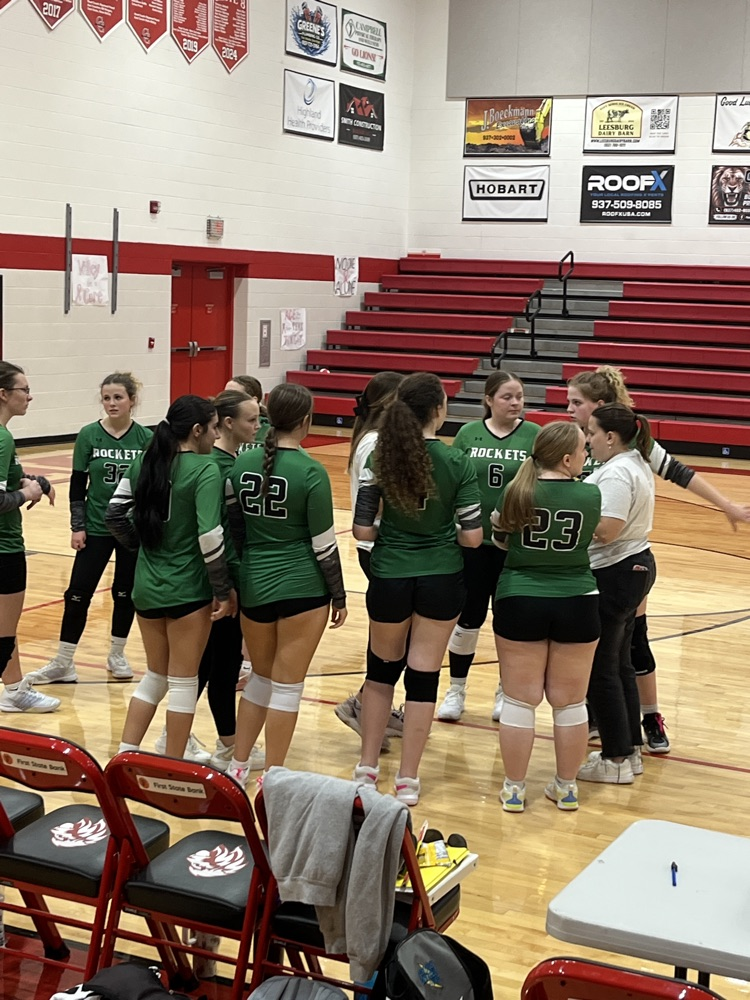 JV volleyball at Fairfield