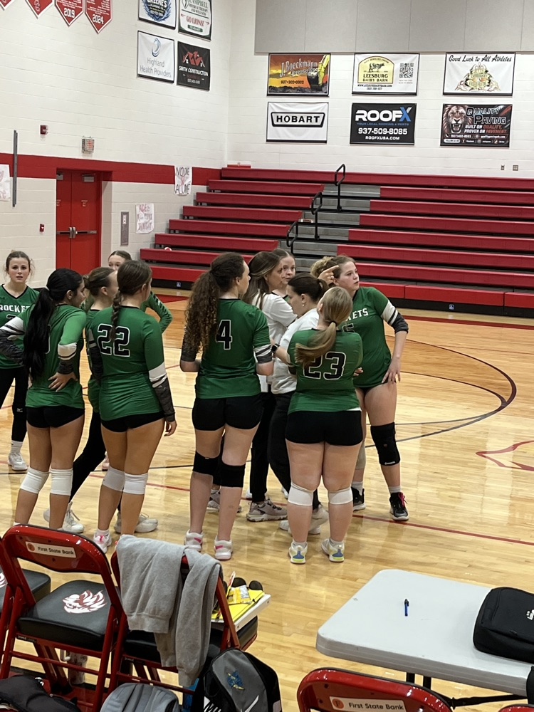 JV volleyball at Fairfield