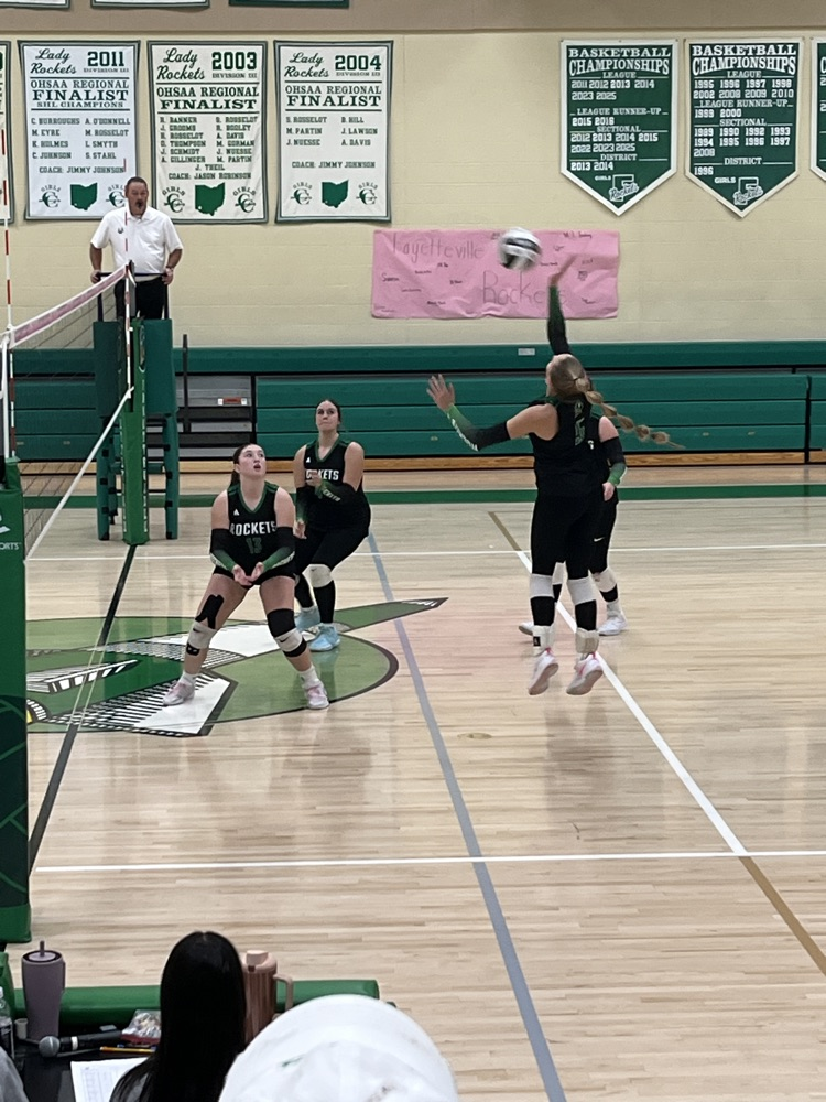 Varsity Volleyball 1st tournament vs west Union