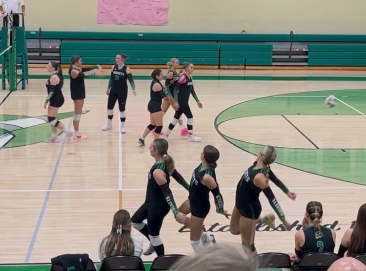 Varsity Volleyball 1st tournament vs west Union