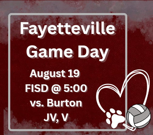Game Day August 19th