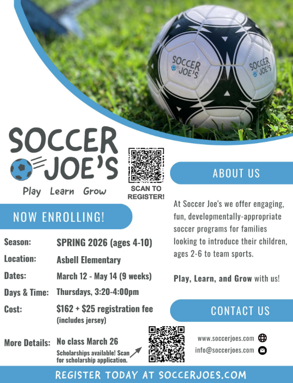 Soccer Joe's Program