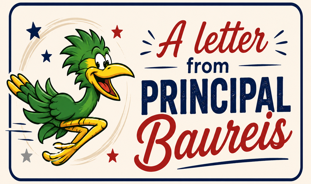 A Letter From Our Principal
