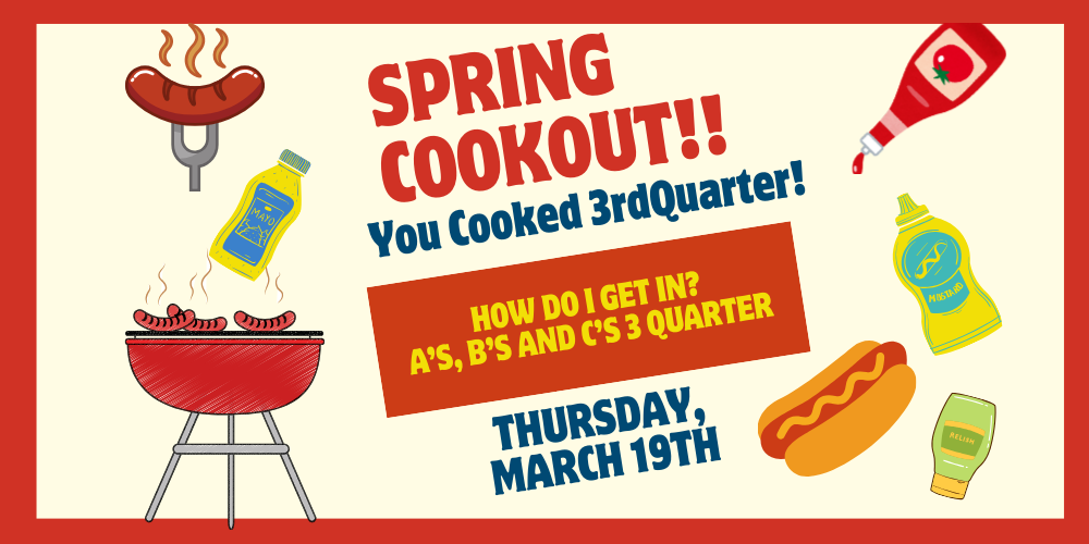 Spring cookout