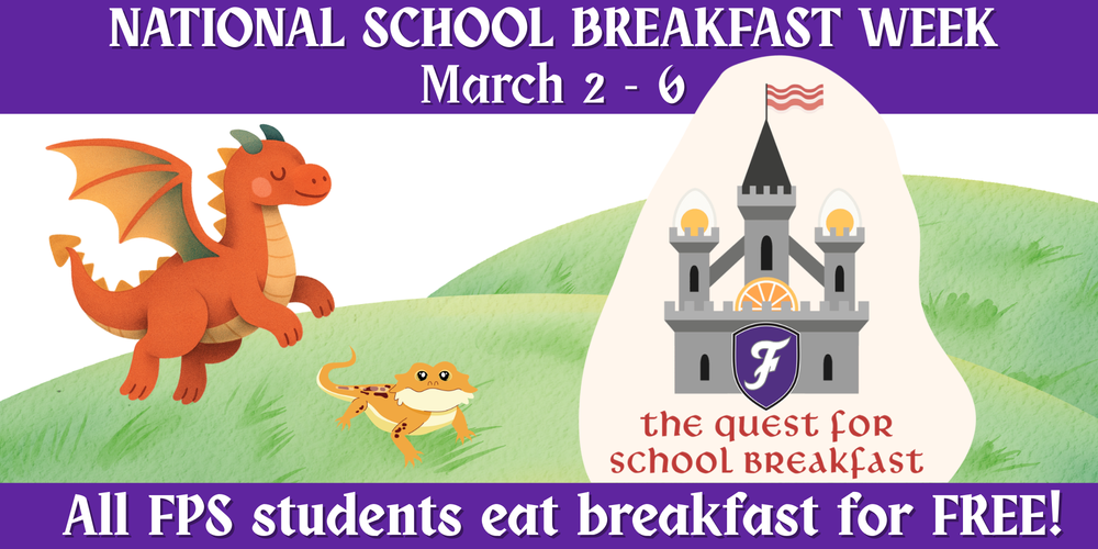National School Breakfast Week - March 2 - 6