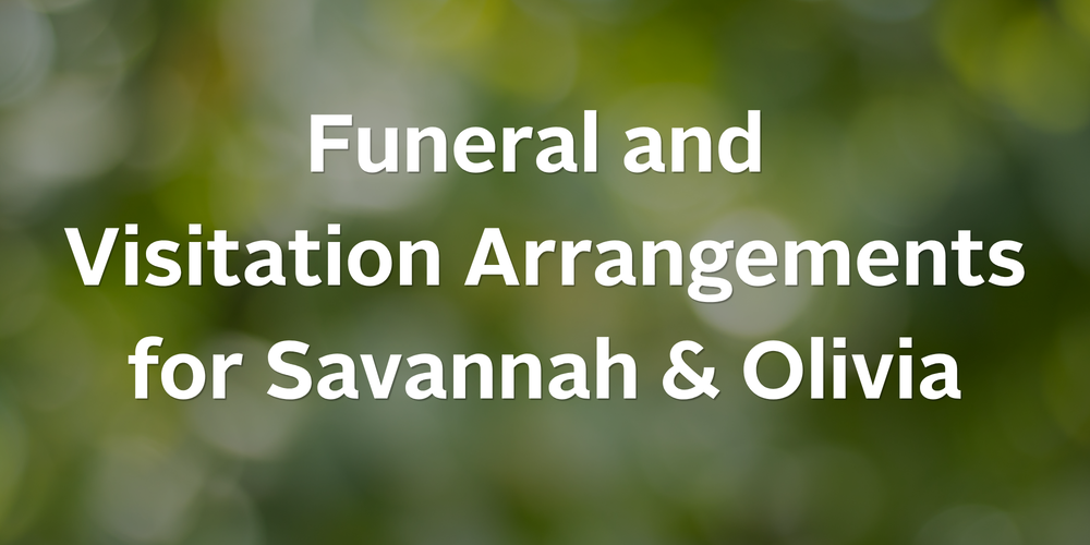 Funeral and visitation arrangements .