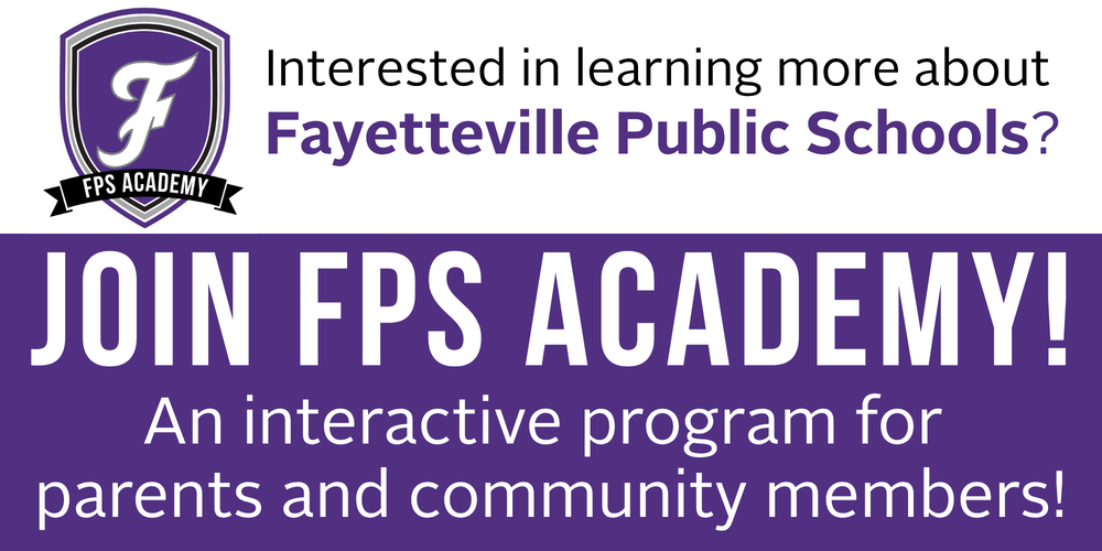 Interested in learning more about FPS? Join FPS Academy! An interactive program for parents and community members!