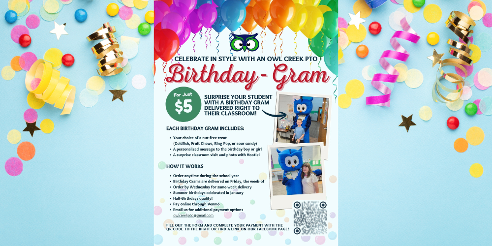 PTO Birthday Gram