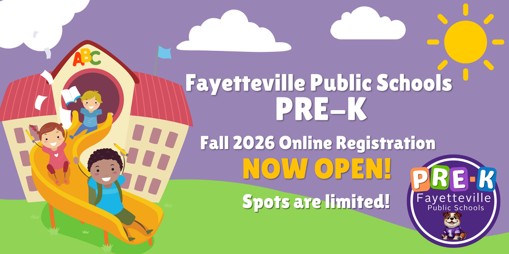 FPS Pre-K Fall 2026 Online Registration NOW OPEN!