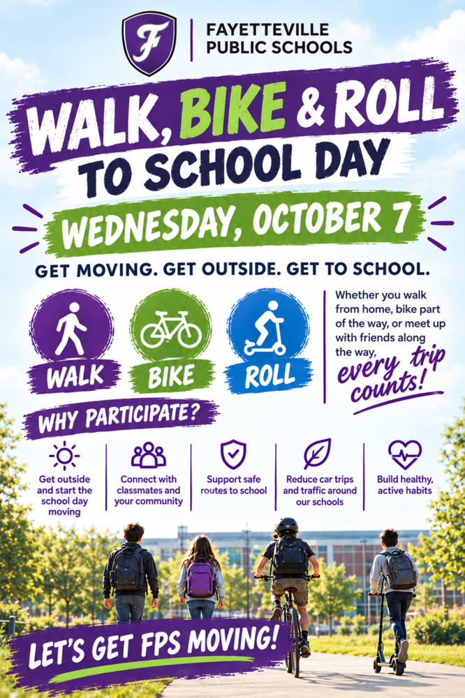 Walk, Bike & roll to School Day