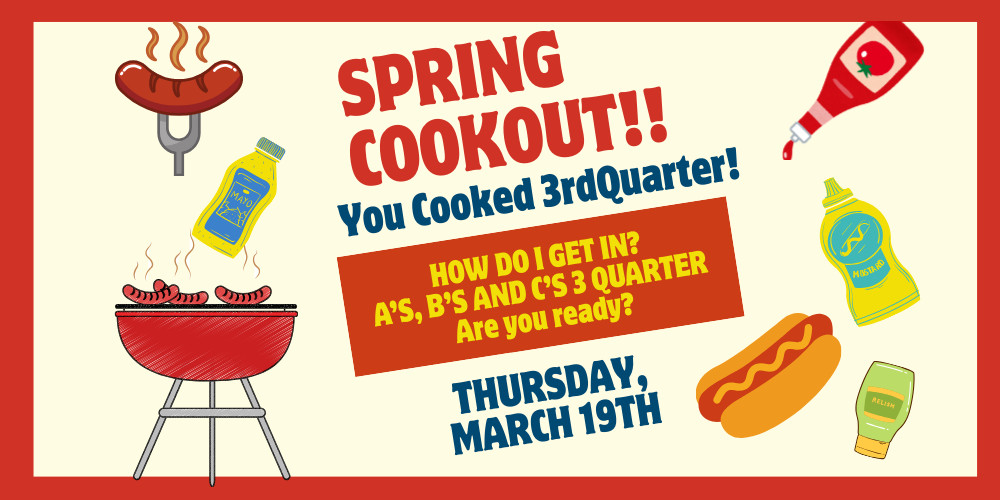 Spring cookout
