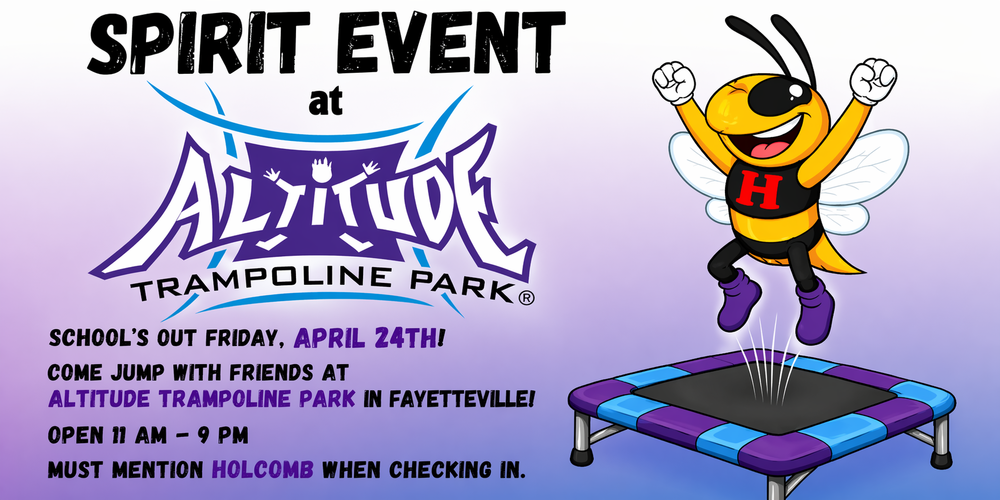 Spirit Event Altitude Trampoline Park April 24th