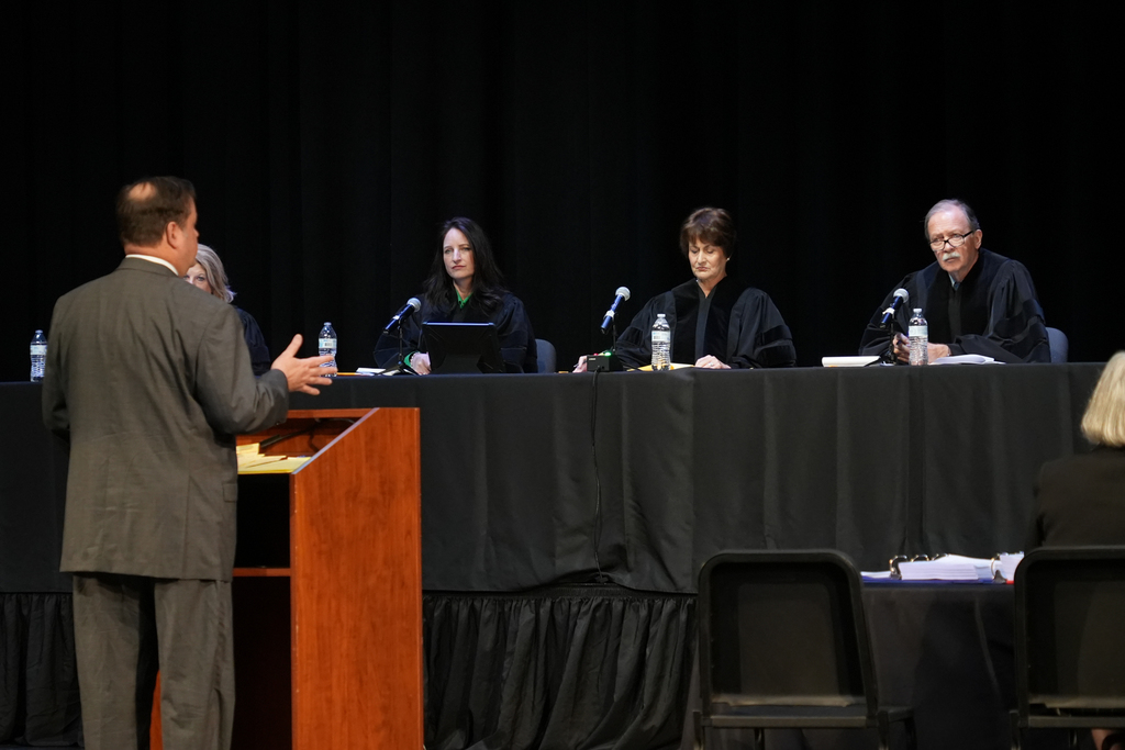 Fayetteville High School students had a front-row seat to the Arkansas Supreme Court in action!