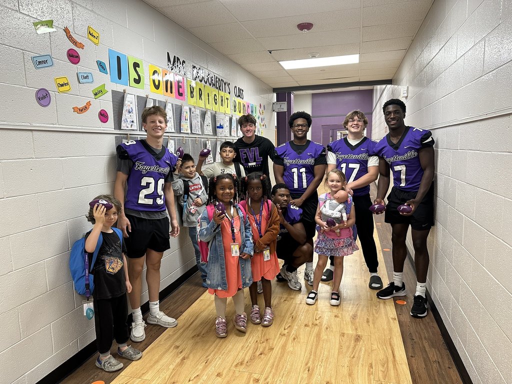 FHS Bulldog Football players and Holcomb Hornets