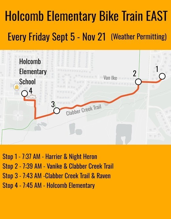 Bike Train East