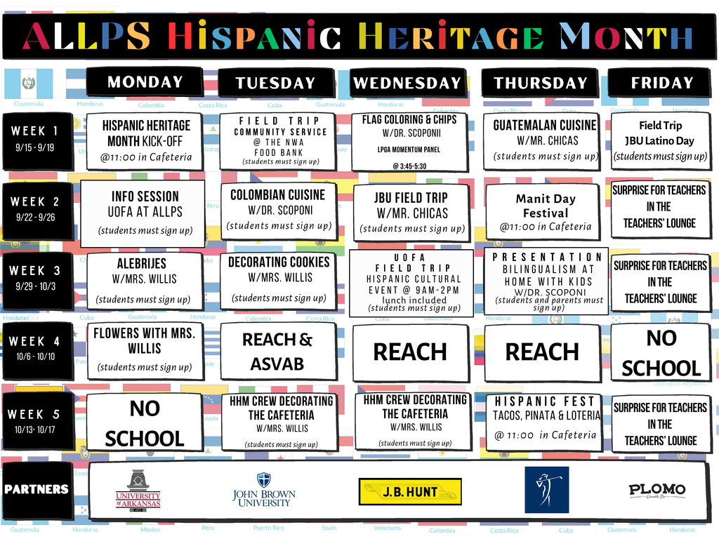  ALLPS Hispanic Heritage Kickoff event