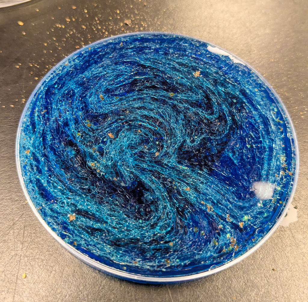 Ms. Krementz’s science students at ALLPS experimented with milk and food coloring, watching a burst of color appear when dish soap was added!