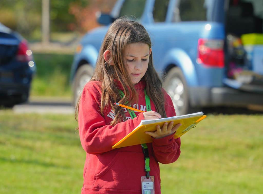 Students from John L Colbert Middle School Outdoor Adventure program teamed up with Fayetteville High School’s Aerodynamics and Space team at Kessler Park for an exciting hands-on experience!