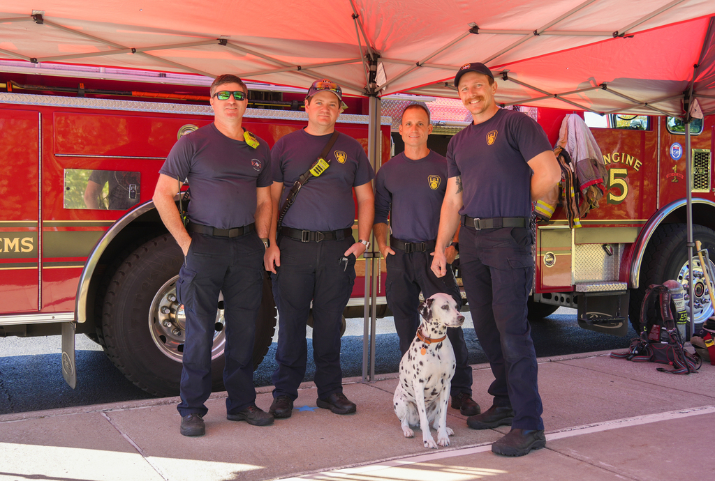 Fayetteville Firefighters spent the day with Vandergriff Elementary students, teaching important fire safety tips and sharing how to stay safe in an emergency.